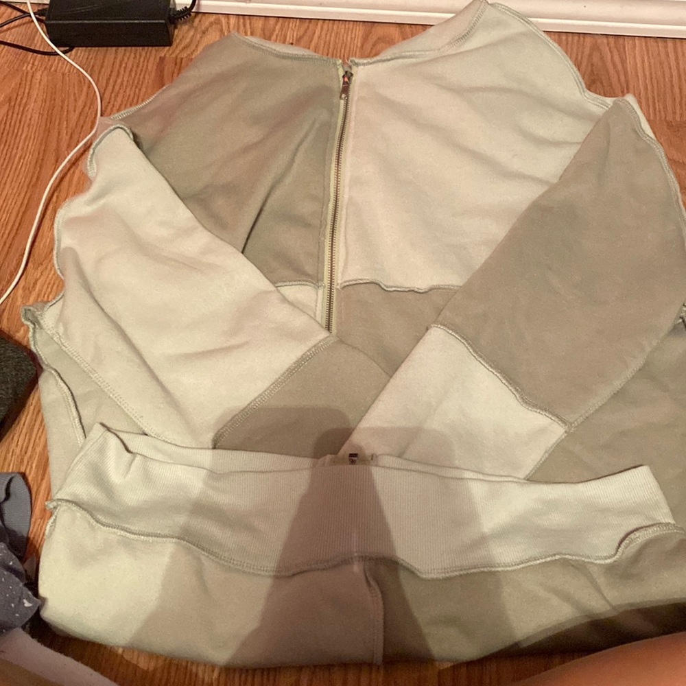 Green boyfriend jacket (oversized)